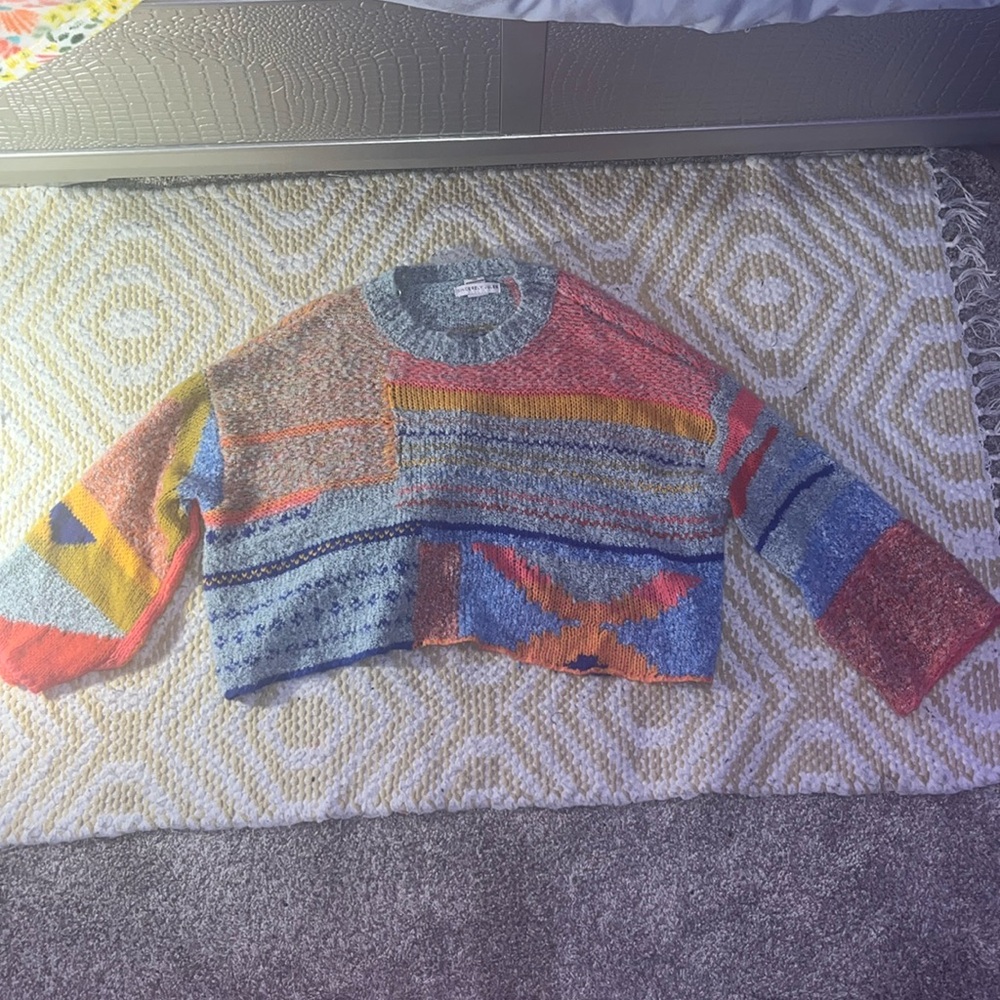 Comfy rainbow sweater
